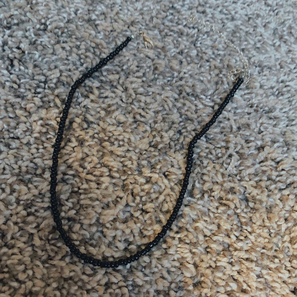 black seabead chocker